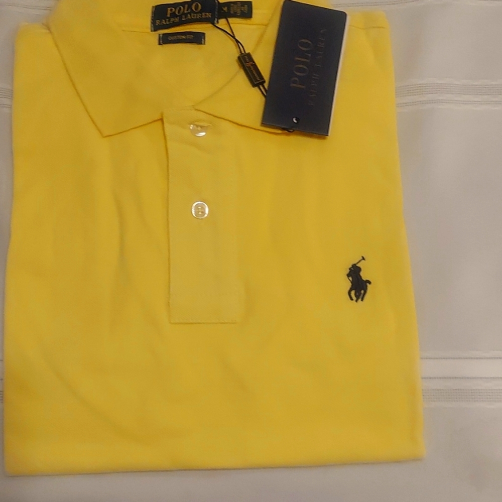 Polo  Ralph Lauren mens color yellow sz M